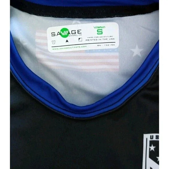 USA Quidditch Performance Shirt IQA Small Trudeau 7 Savage Apparel Harry Potter - Picture 3 of 9